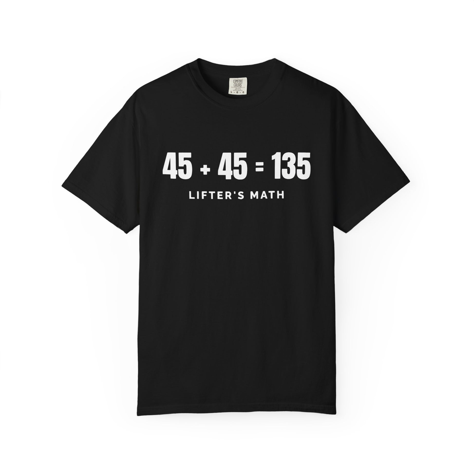 Lifter's Maths - Round Neck Graphic Tee