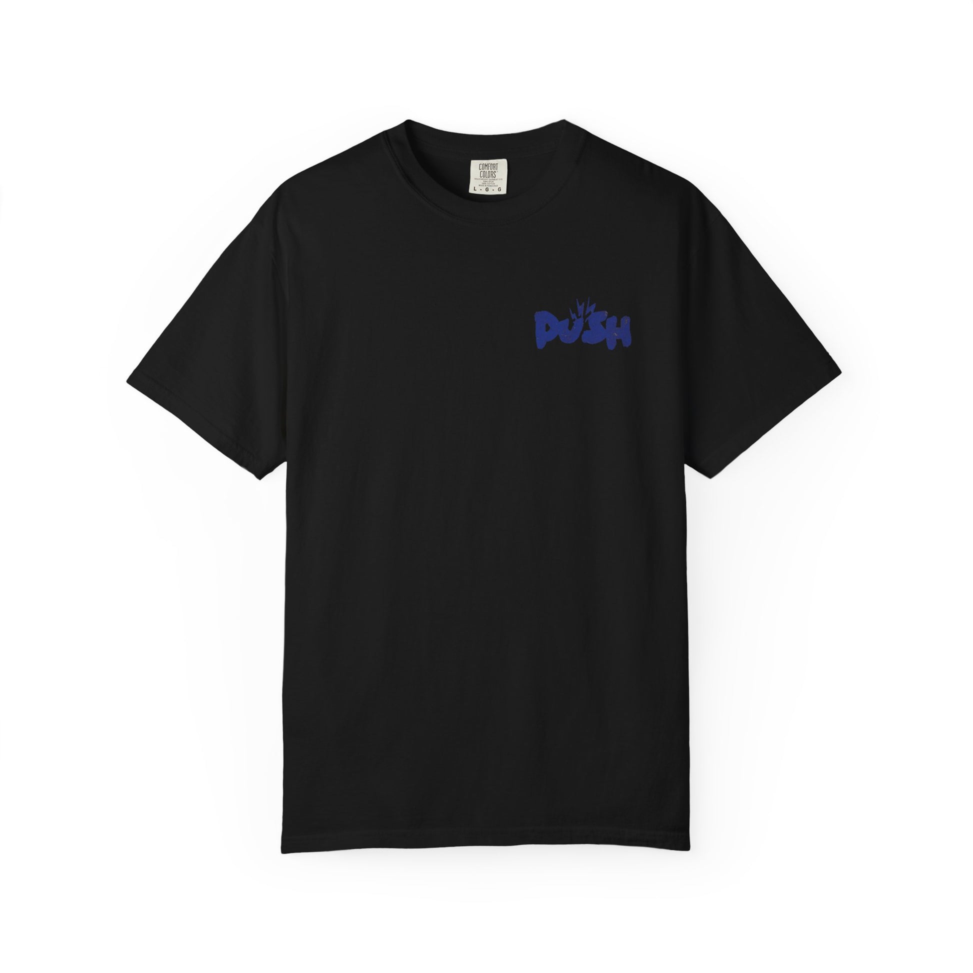 Push the Barbell - Round Neck Graphic Tee
