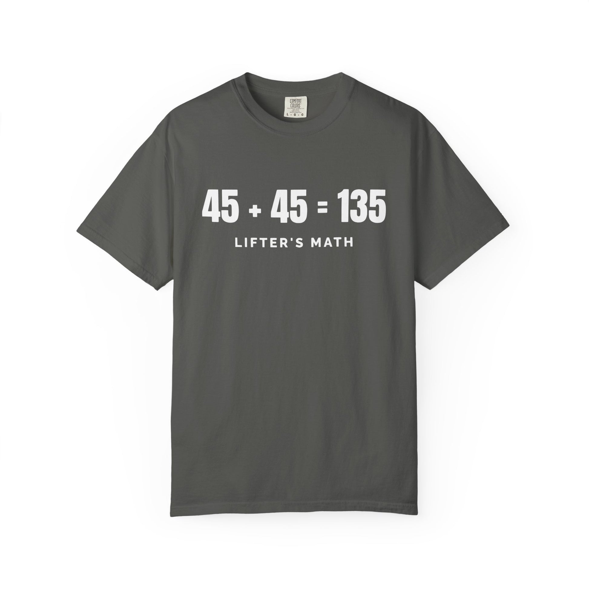 Lifter's Maths - Round Neck Graphic Tee