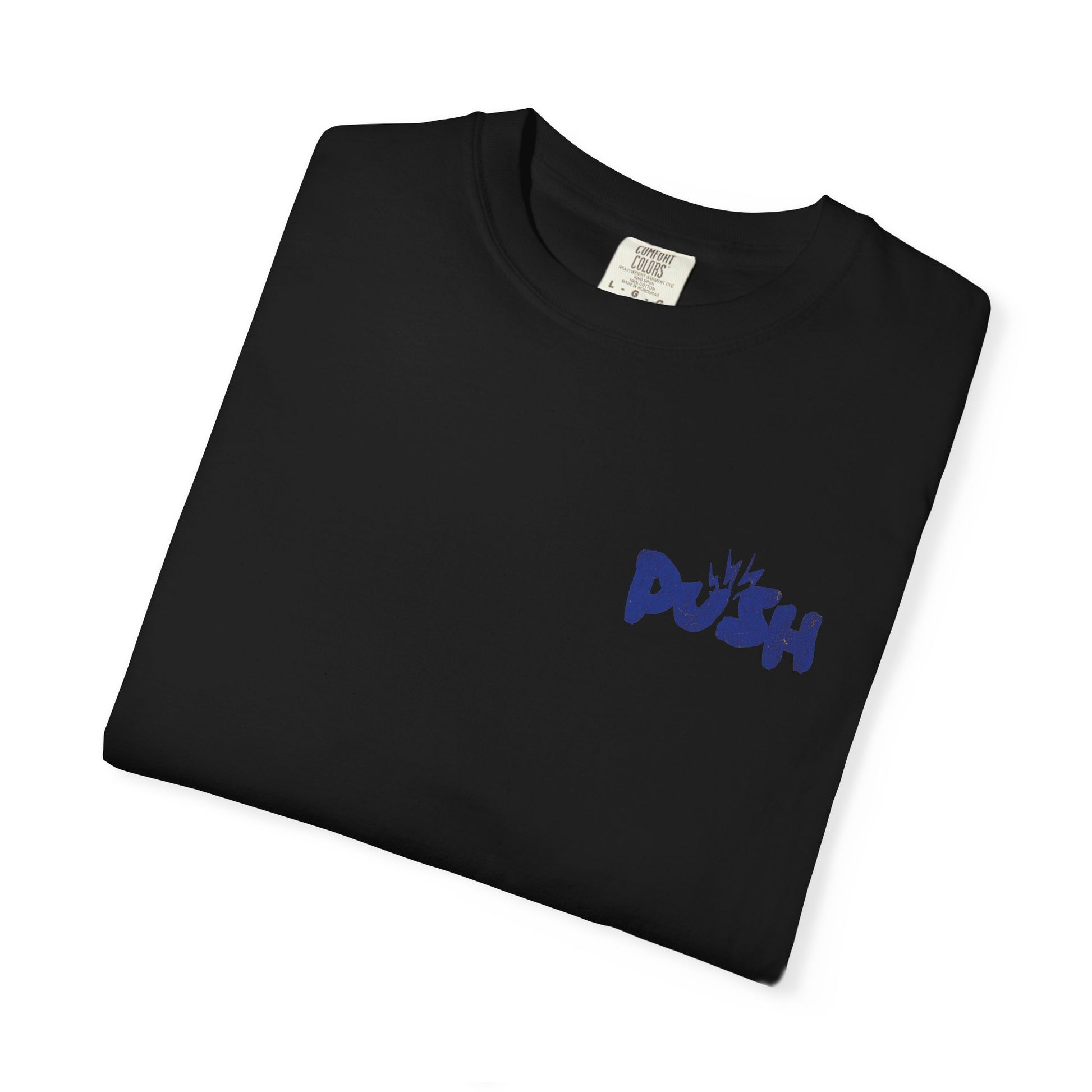 Push the Barbell - Round Neck Graphic Tee