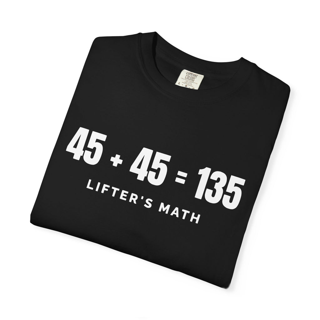 Lifter's Maths - Round Neck Graphic Tee