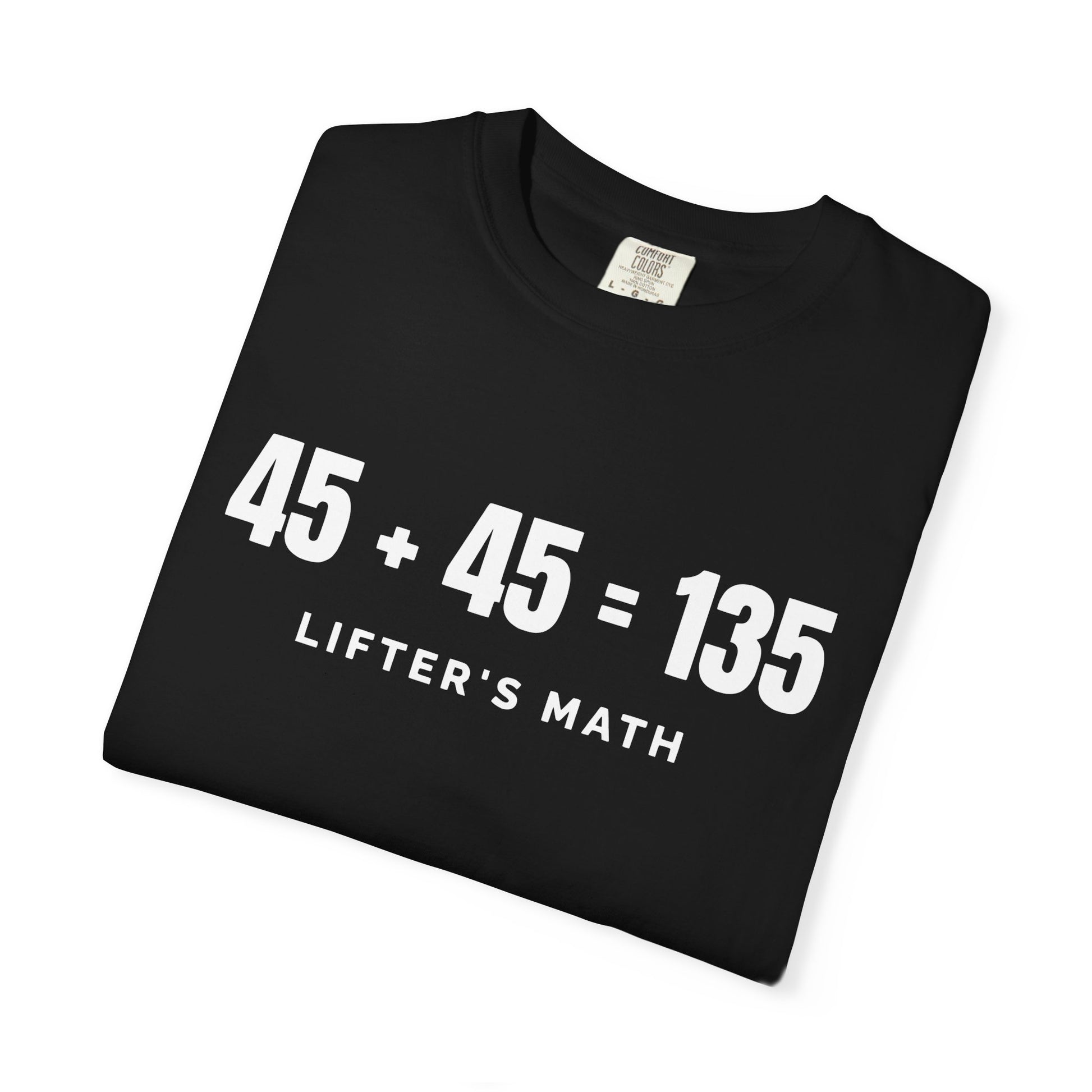 Lifter's Maths - Round Neck Graphic Tee