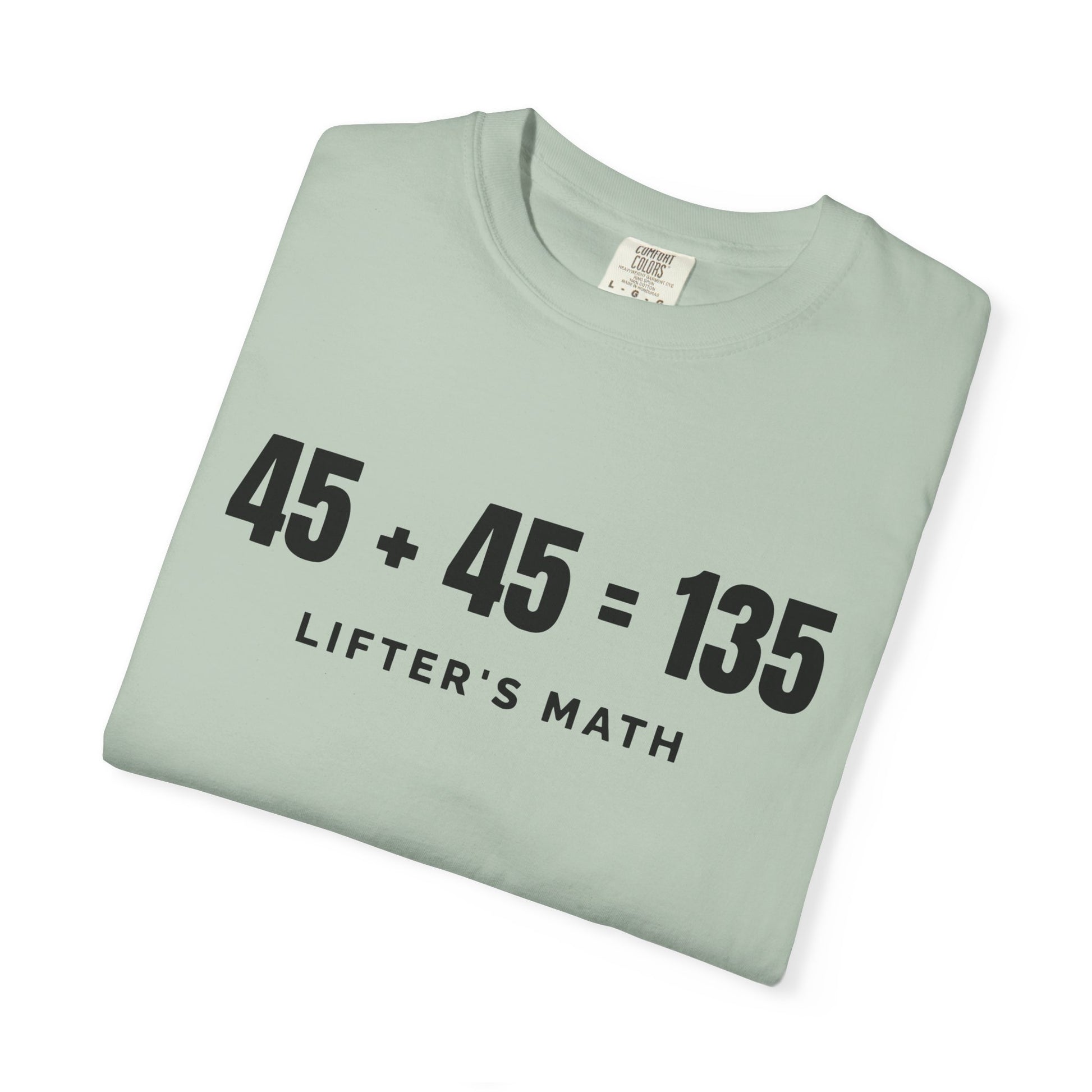 Lifter's Maths - Round Neck Graphic Tee