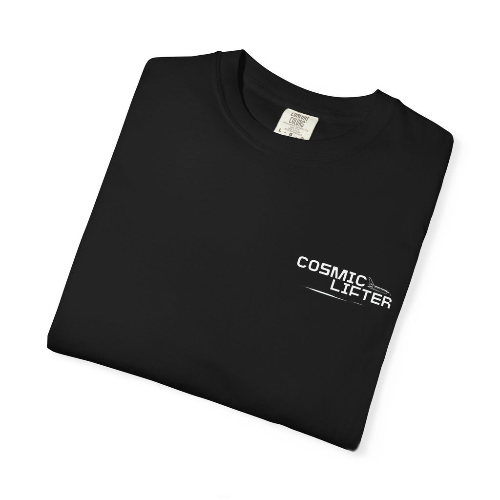 Cosmic Lifter - Round Neck Graphic Tee