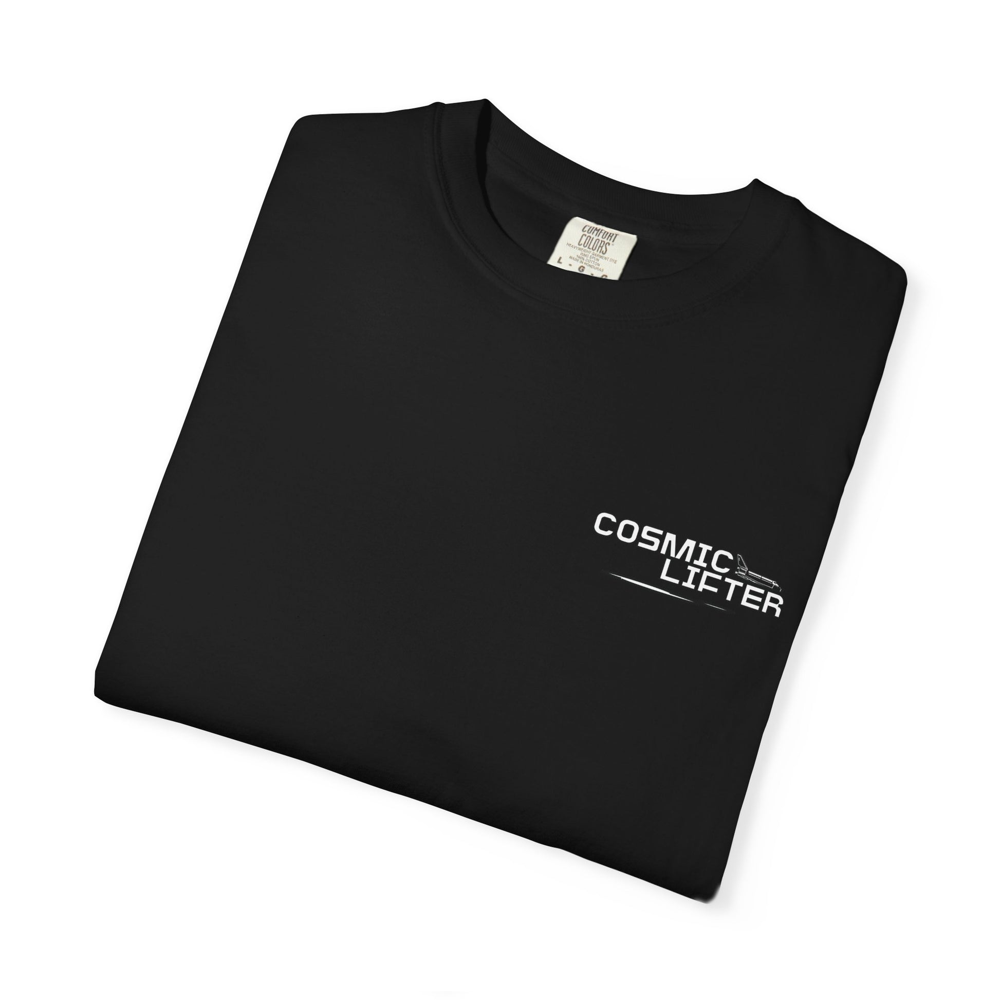 Cosmic Lifter - Round Neck Graphic Tee