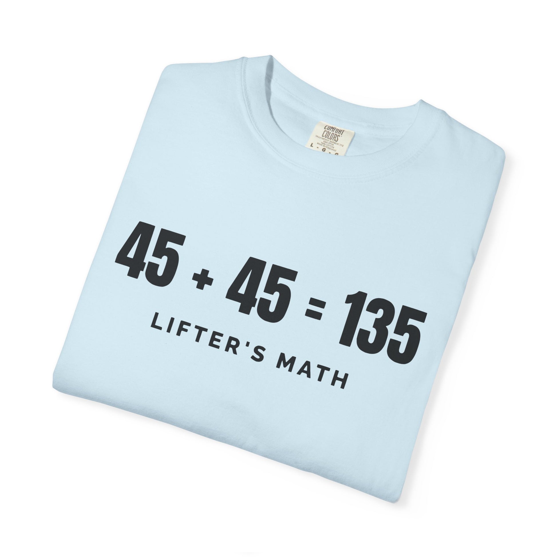 Lifter's Maths - Round Neck Graphic Tee