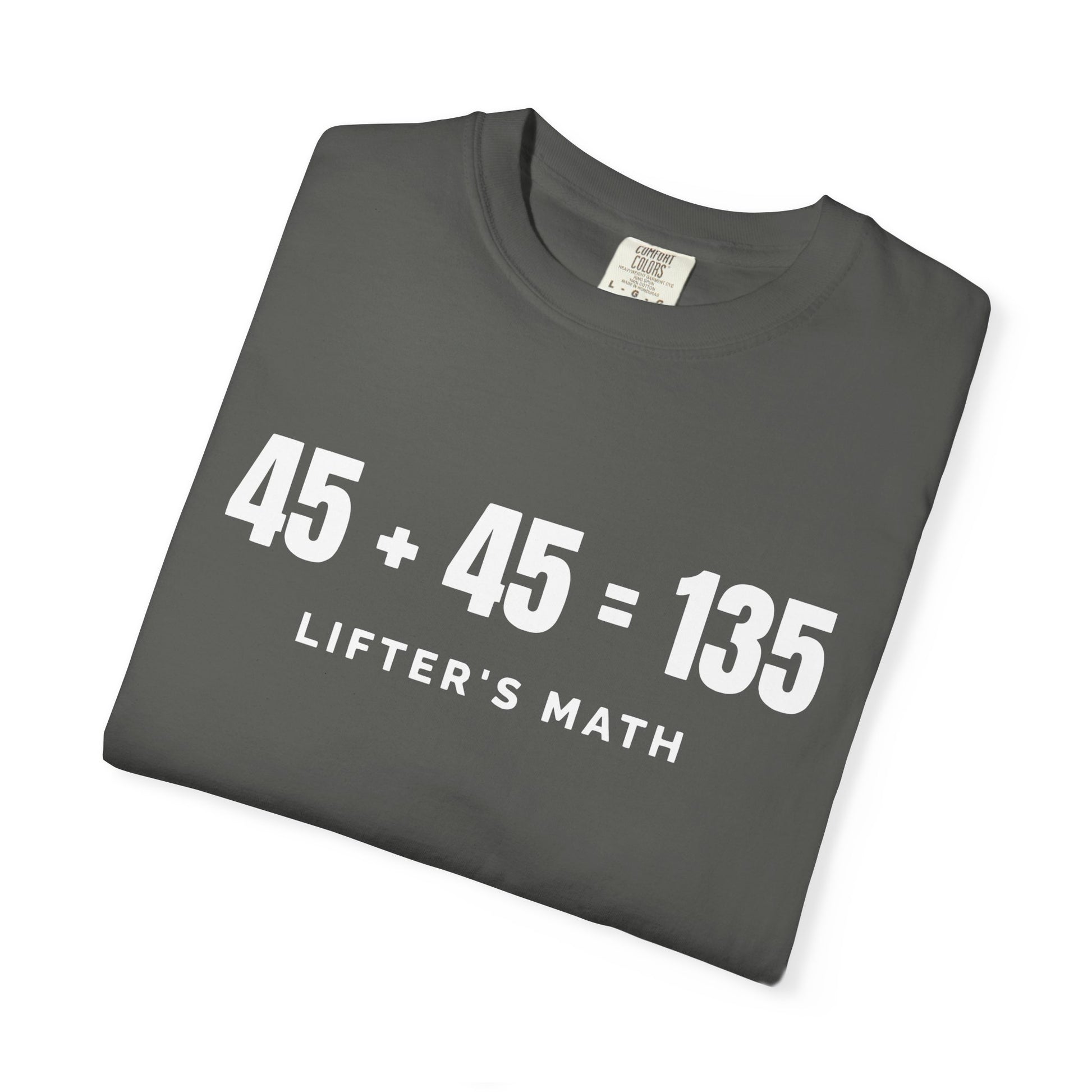 Lifter's Maths - Round Neck Graphic Tee
