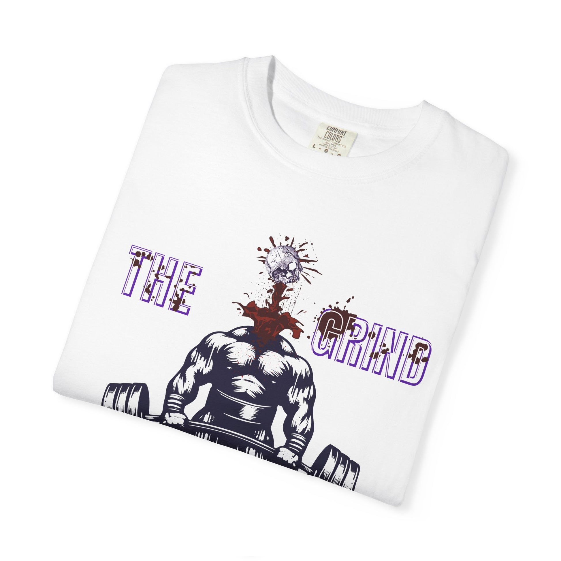 'THE GRIND' - Round Neck Graphic Tee