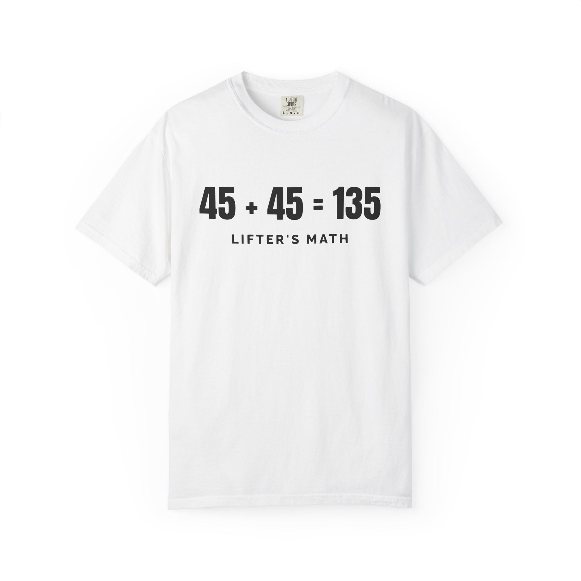 Lifter's Maths - Round Neck Graphic Tee