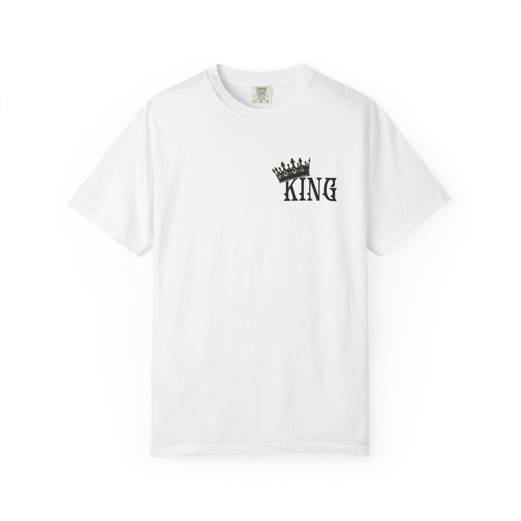 THE KING - Round Neck Graphic Tee