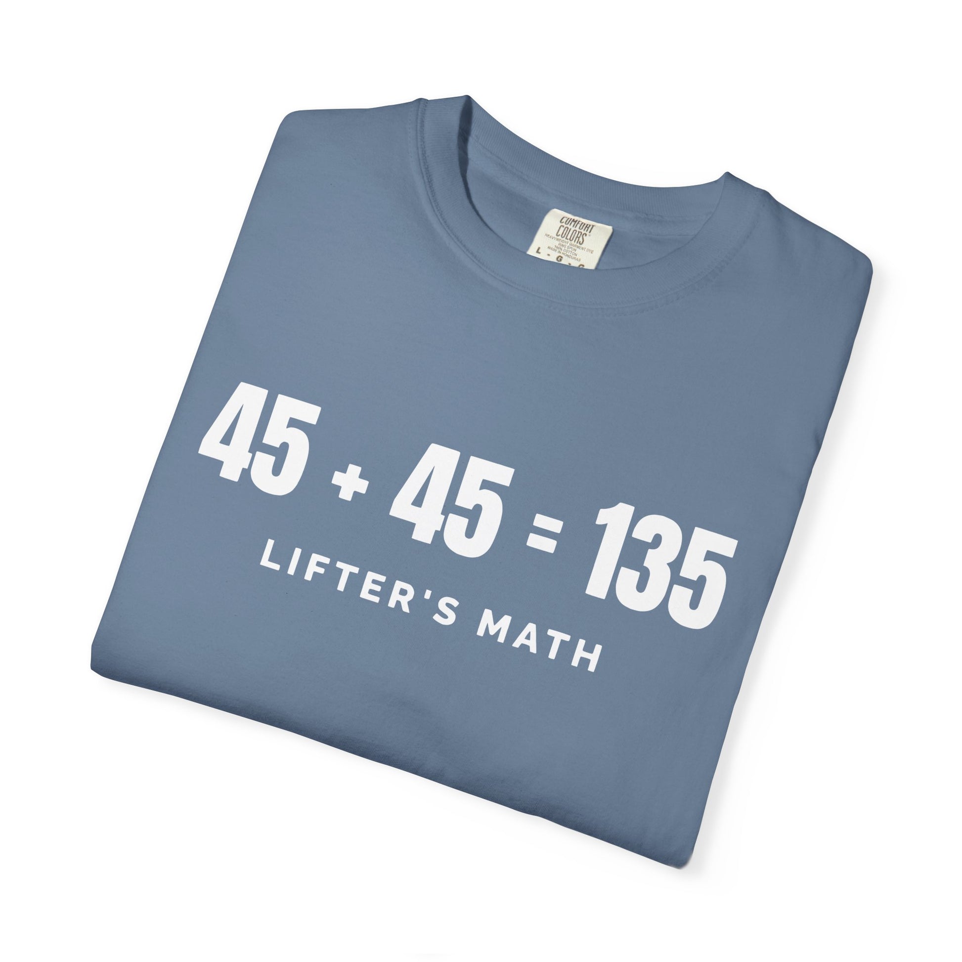 Lifter's Maths - Round Neck Graphic Tee