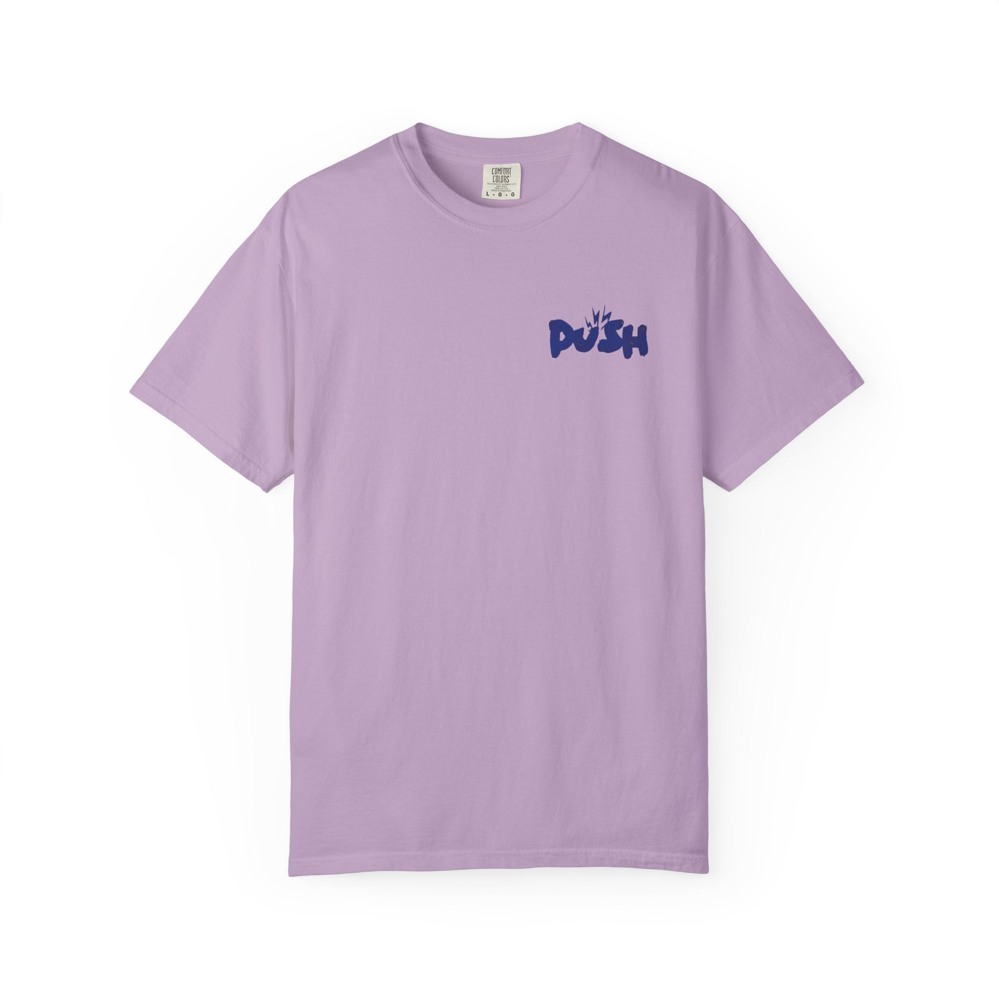 Push the Barbell - Round Neck Graphic Tee