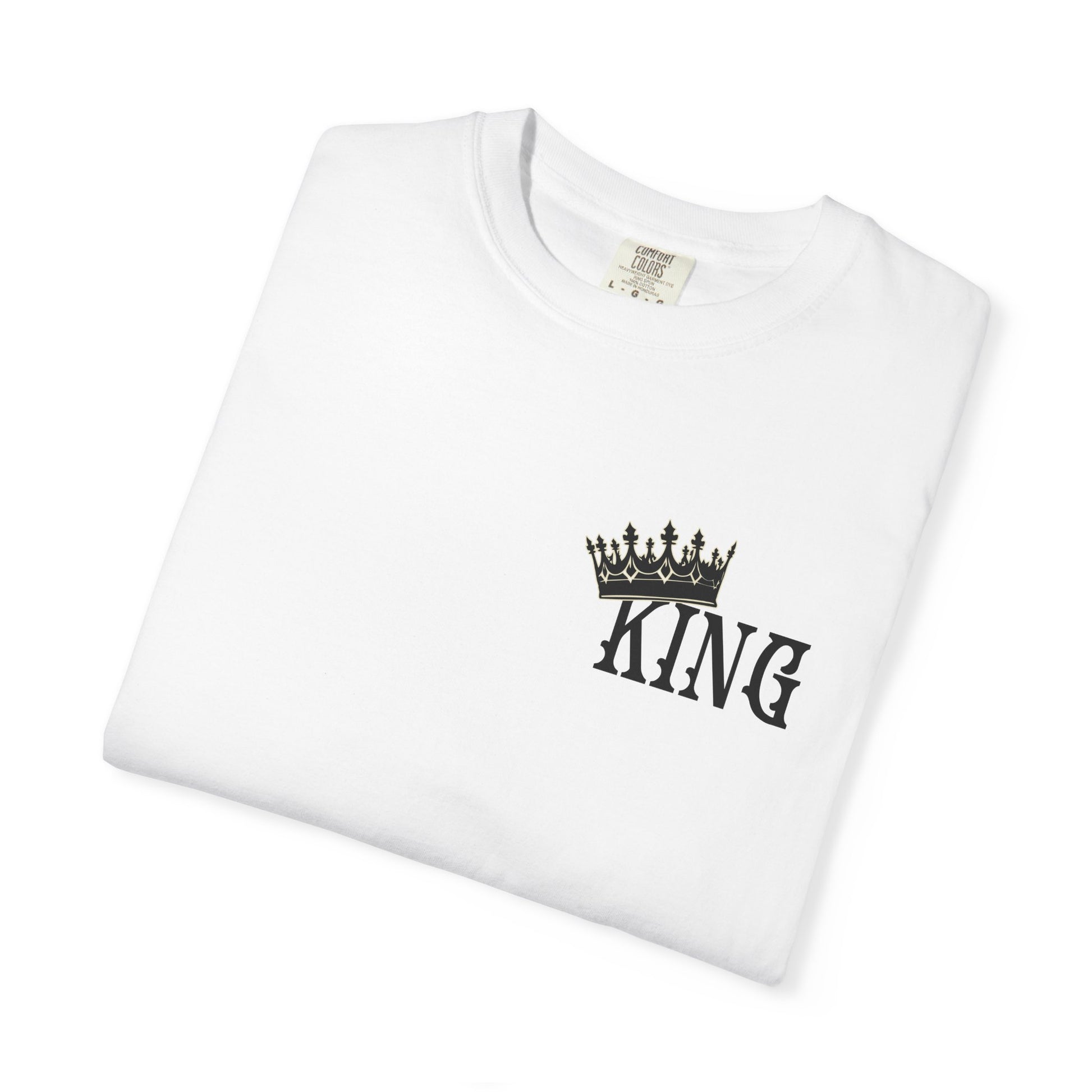 THE KING - Round Neck Graphic Tee