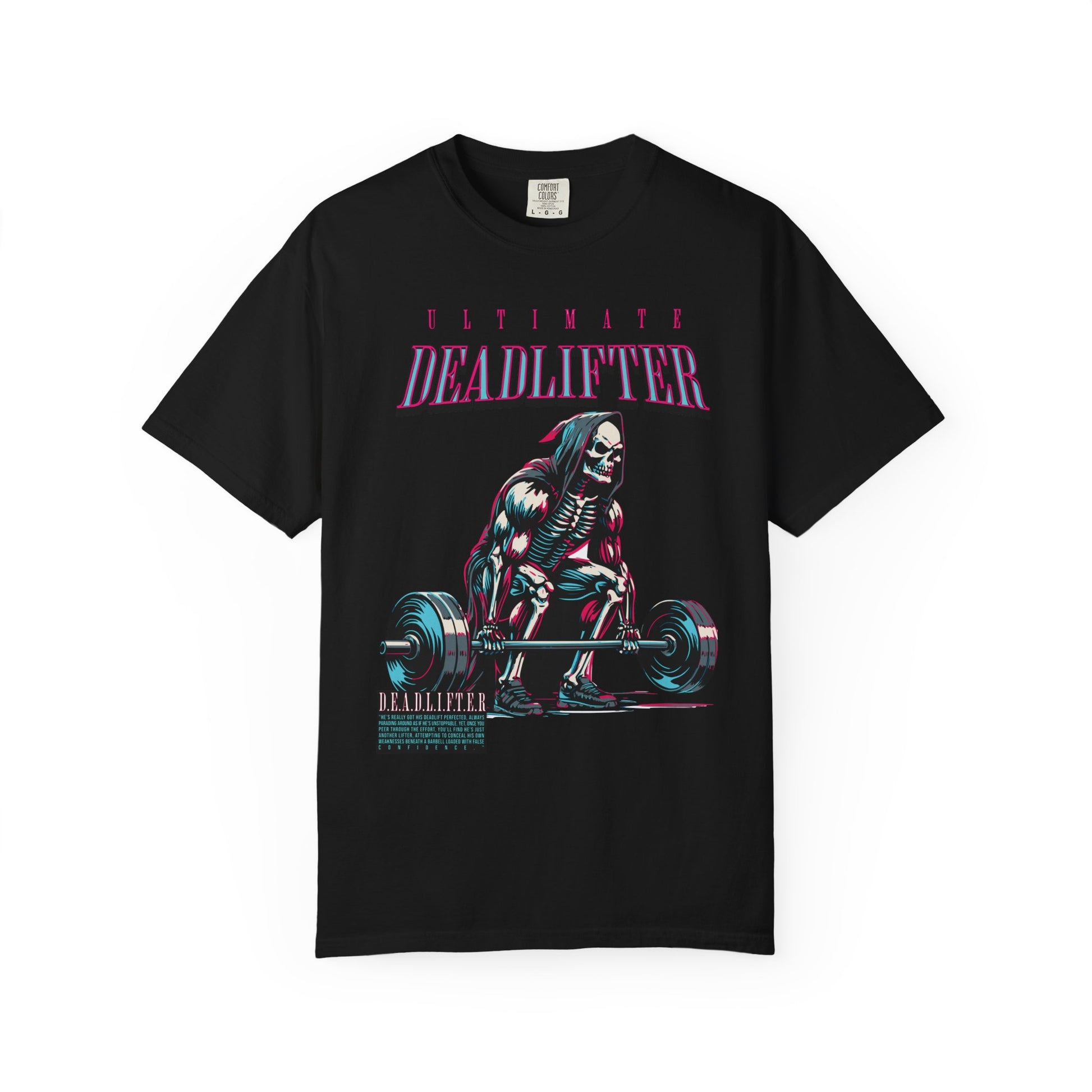 Dead Lifter 'Neon Edition' - Round Neck Graphic Tee