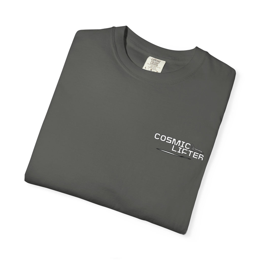 Cosmic Lifter - Round Neck Graphic Tee