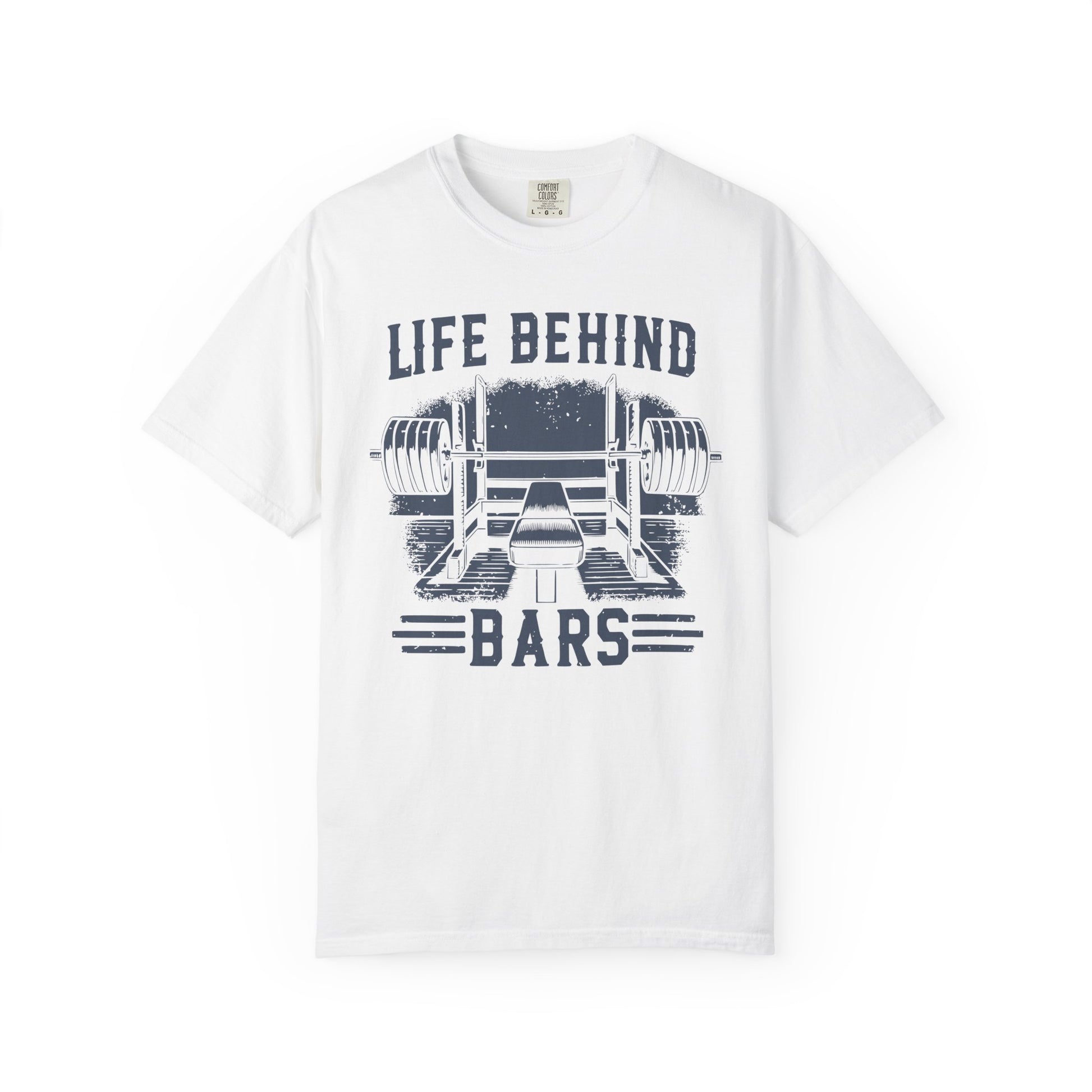 Life Behind Bars - Round Neck Graphic Tee