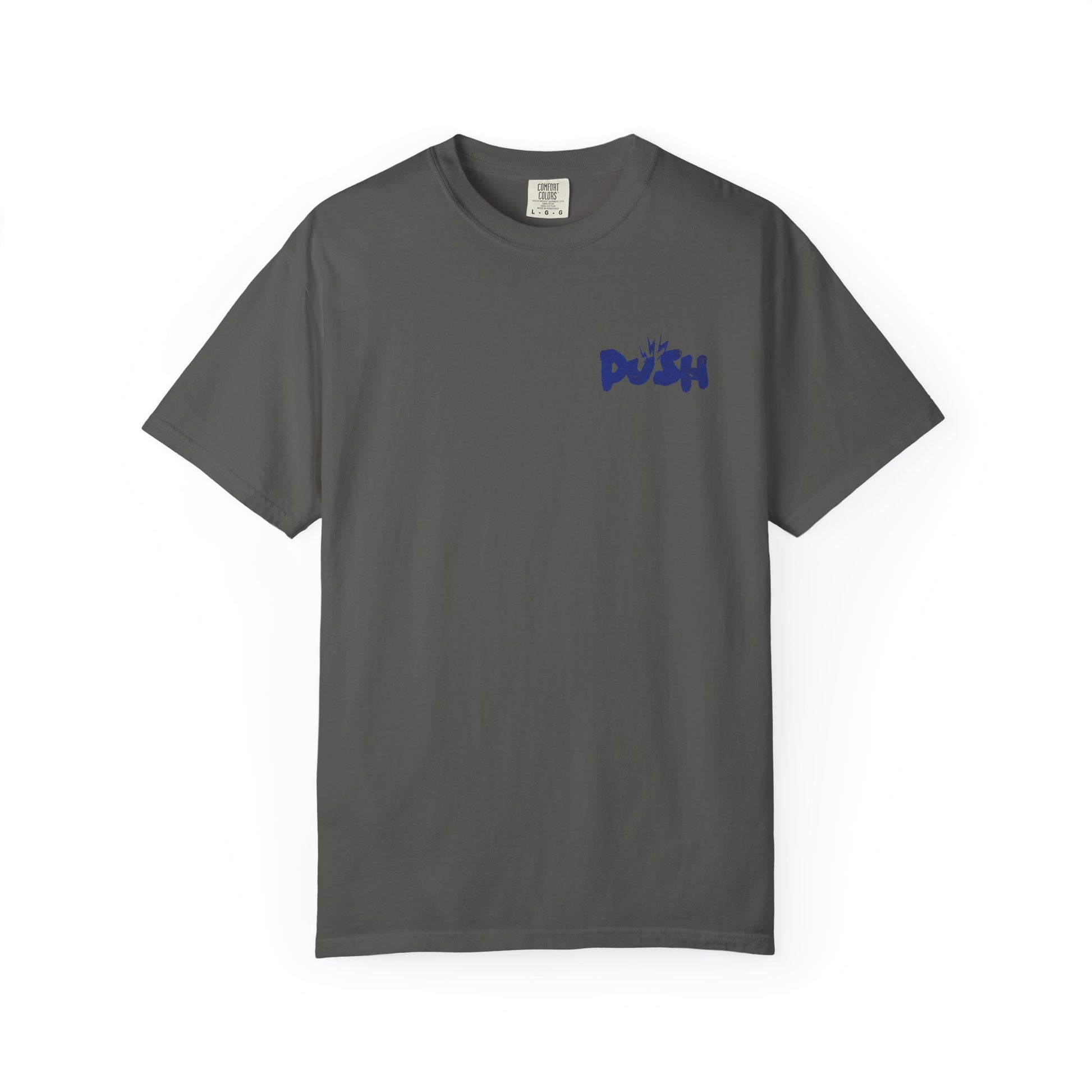 Push the Barbell - Round Neck Graphic Tee