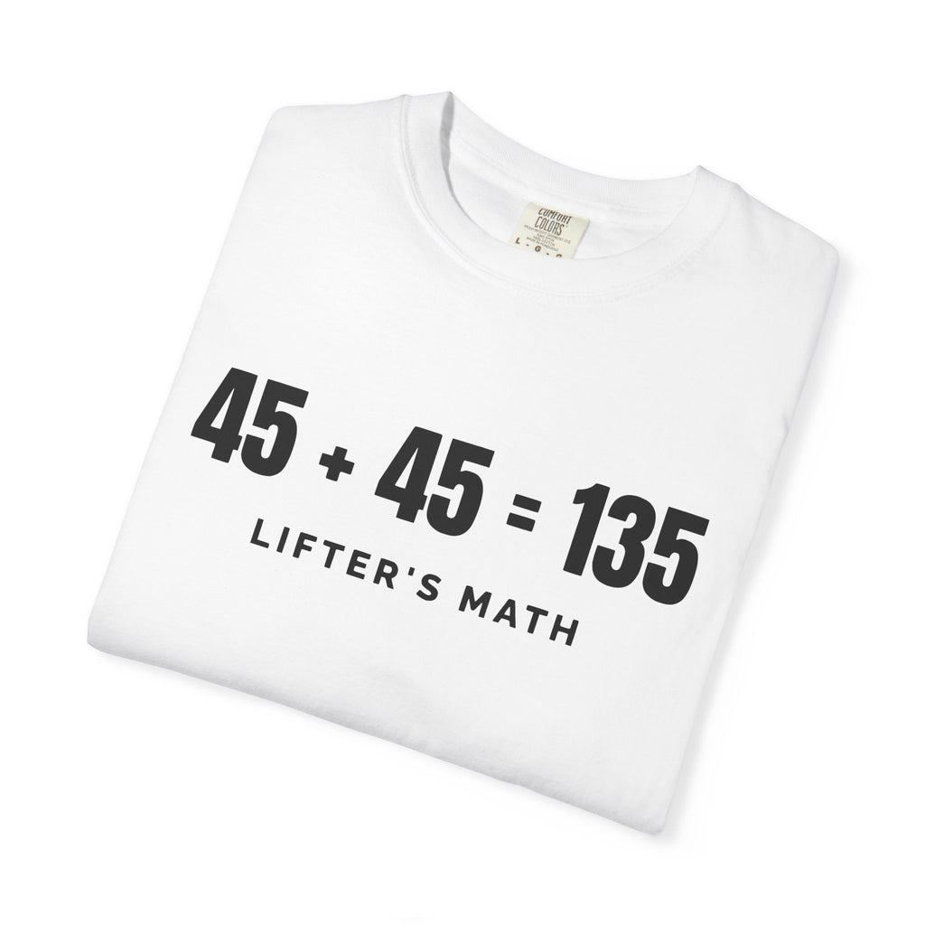 Lifter's Maths - Round Neck Graphic Tee