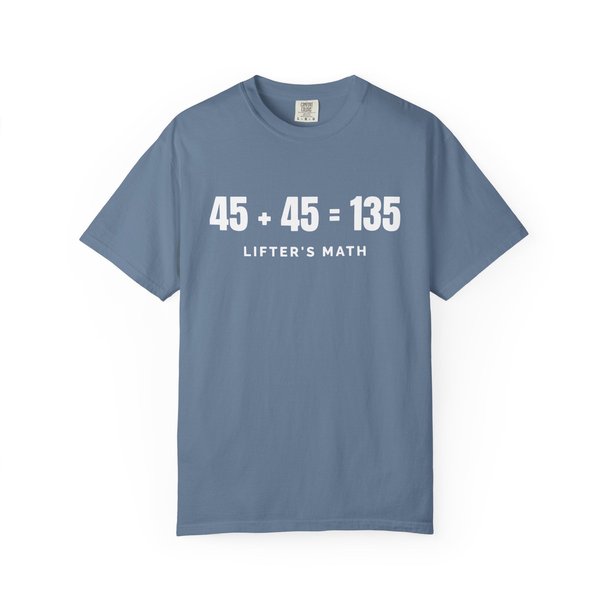 Lifter's Maths - Round Neck Graphic Tee