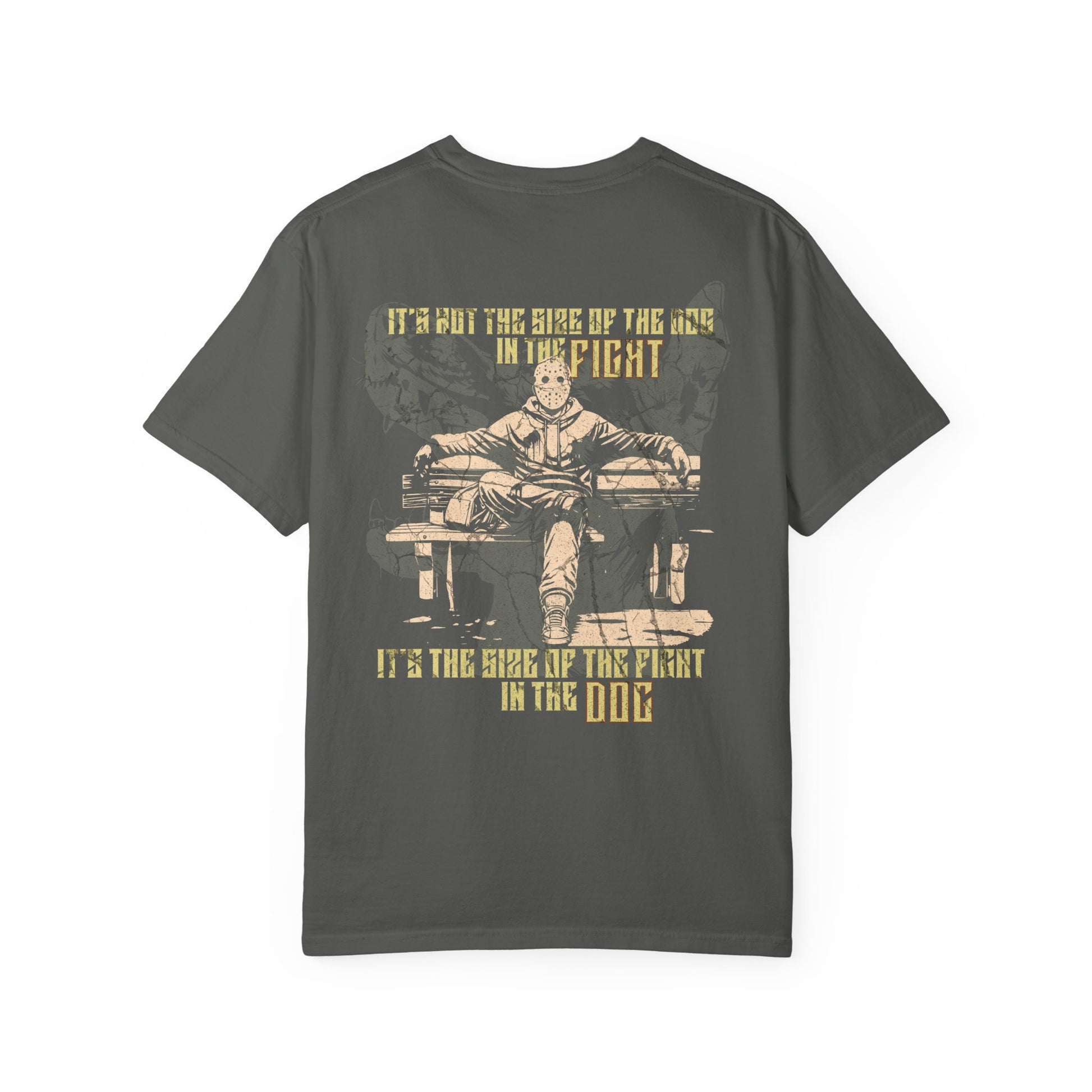 'Dog Fights' - Round Neck Graphic Tee