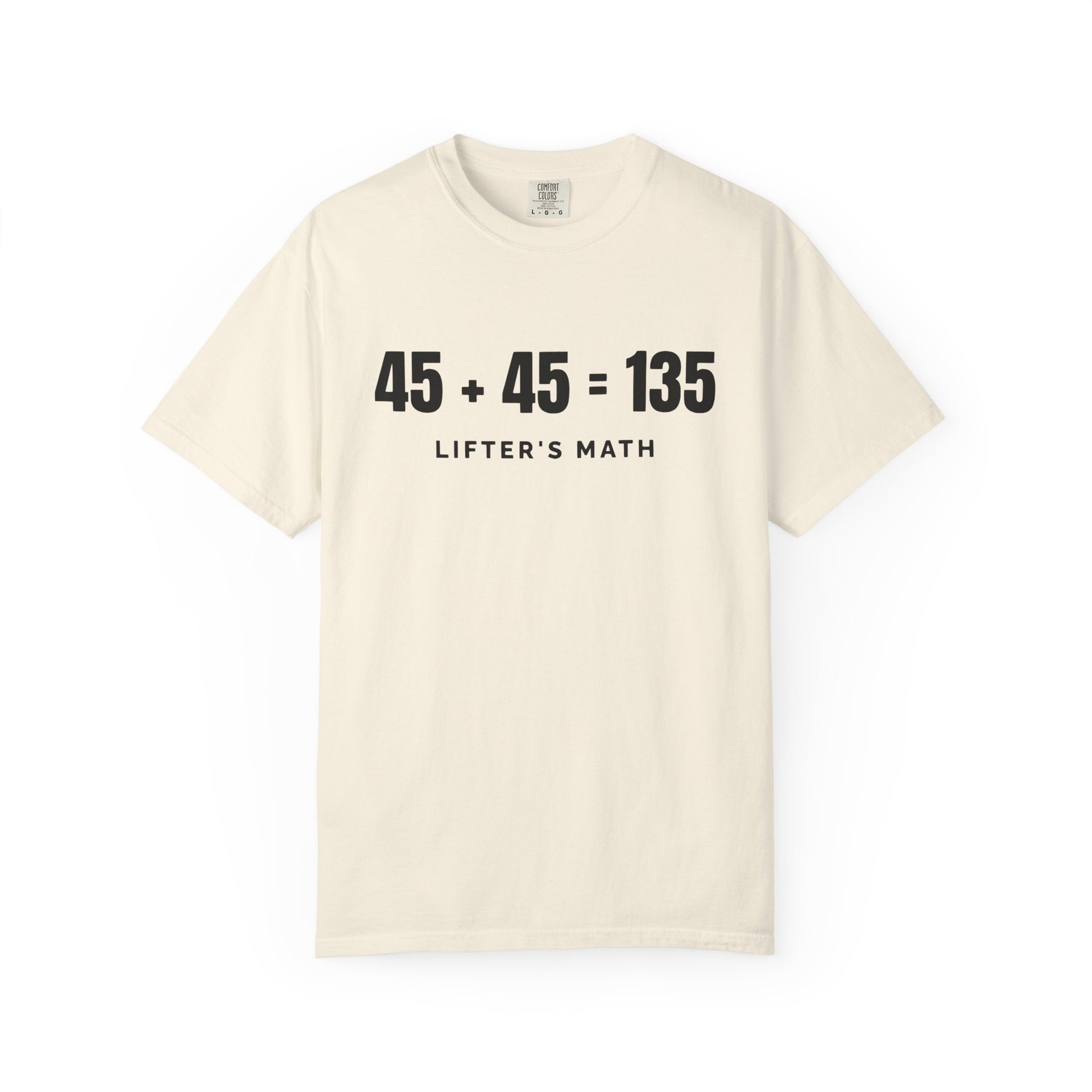 Lifter's Maths - Round Neck Graphic Tee