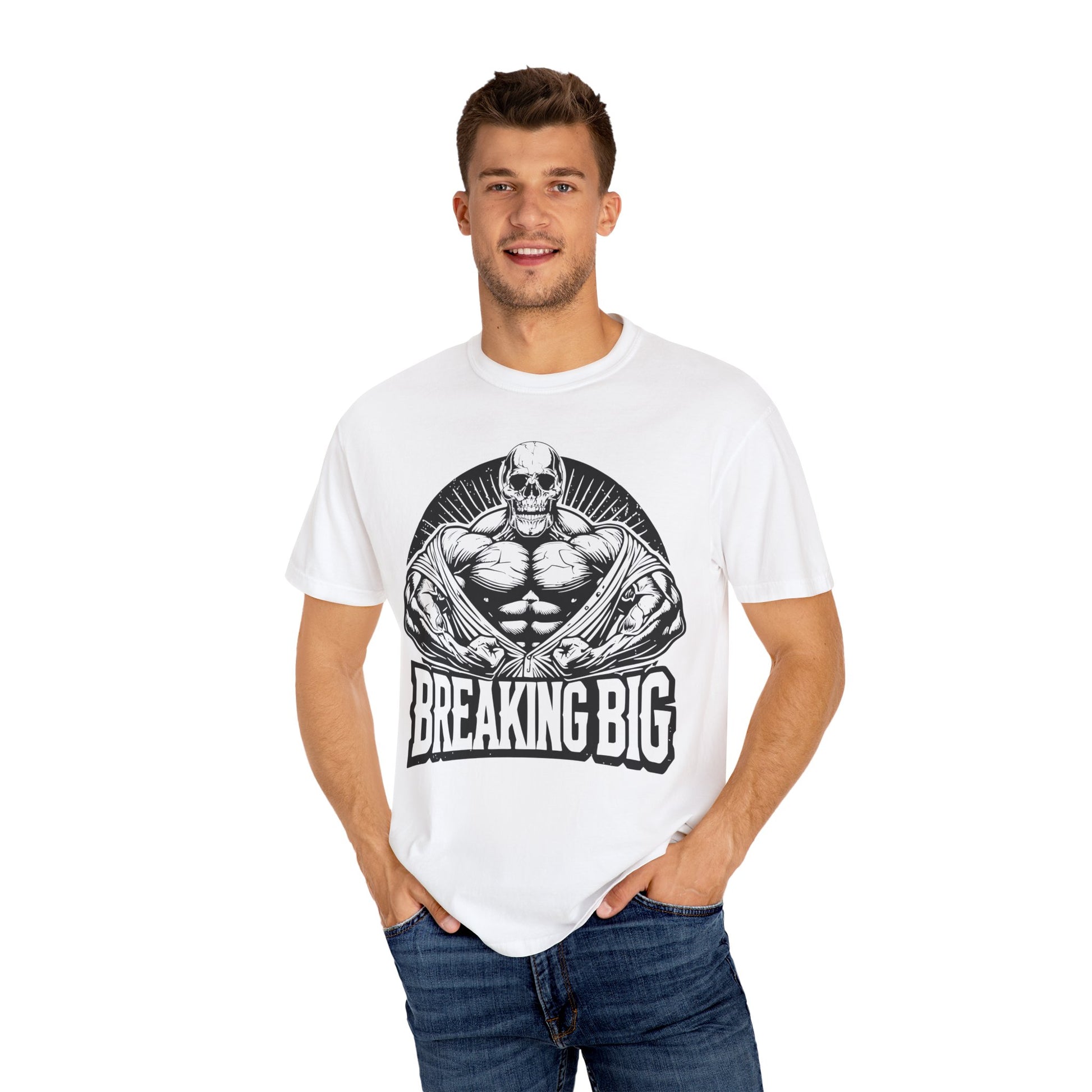 Breaking Big - Round Neck Graphic Tee